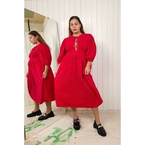 Fashion Brand Company Wench Dress in Red Size L New Without Tags